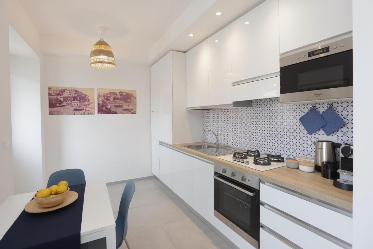 Adamaina - Sea View Apartment With Private Garage Sestri Levante Buitenkant foto