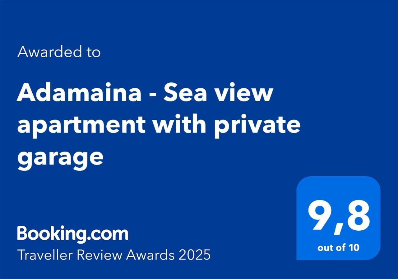 Adamaina - Sea View Apartment With Private Garage Sestri Levante Buitenkant foto